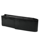 Skórzane etui na długopisy Beltimore CZARNE